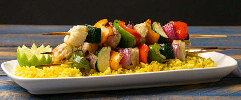 Grilled Fish Kabob