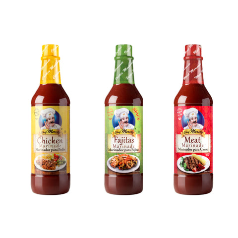 3 - 25 OZ. MARINADES — Shipping Included!