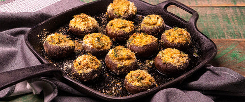 Seasoned Stuffed Mushrooms