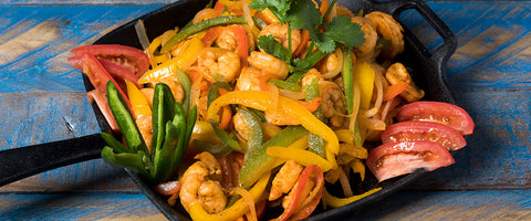 Shrimp Fajitas