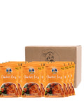 Packaging of Chicken Fry with a cardboard box on a white background