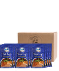 Packaging of Fish Fry Harina Sazonada with a cardboard box featuring a chef's illustration on a white background.