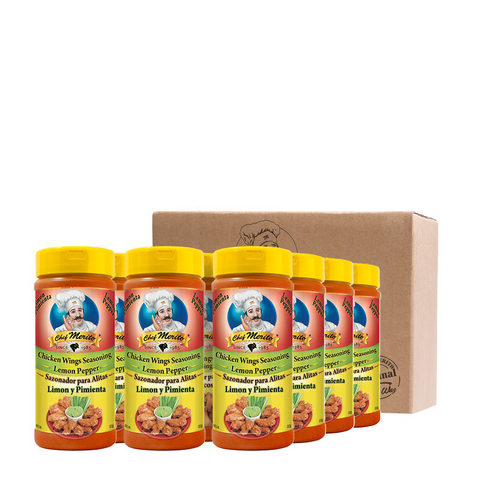 Sazonador para Alitas Limon y Pimienta